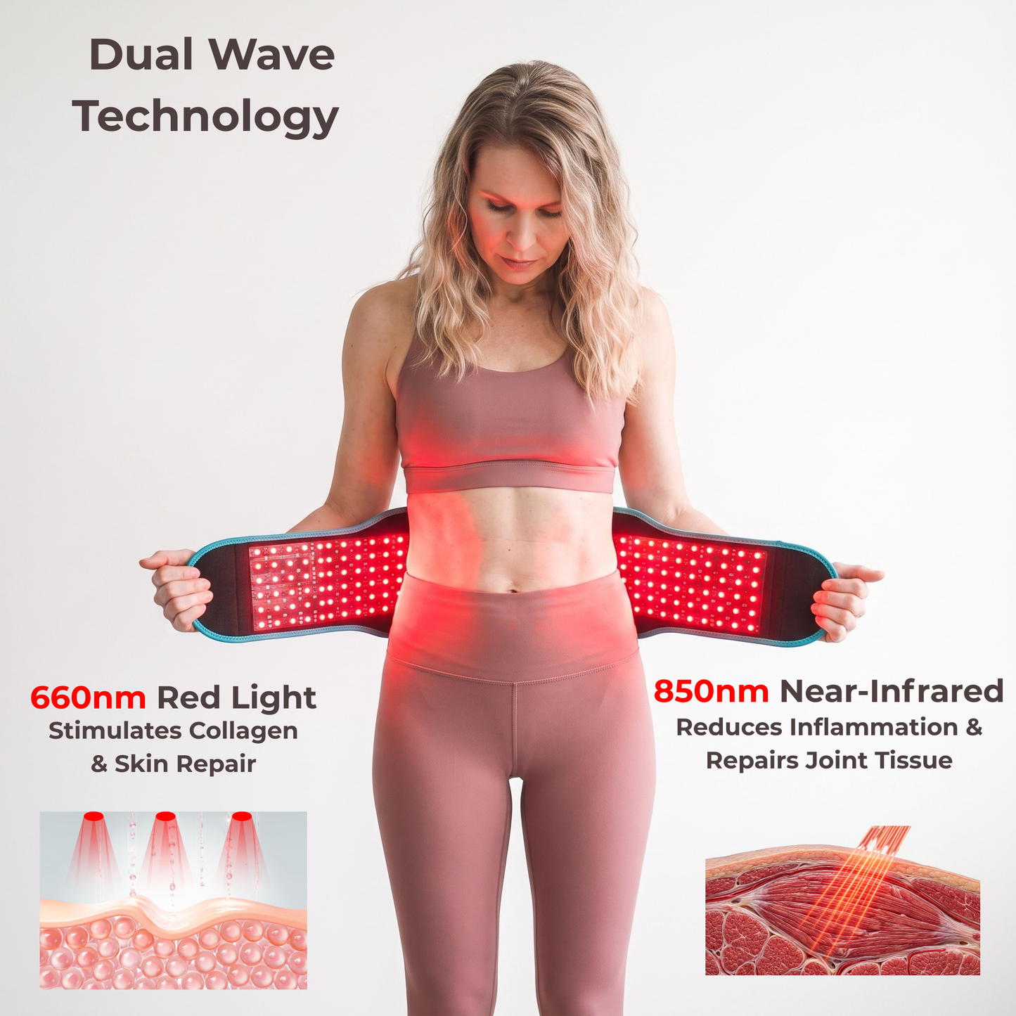 Bio-Lume™ - Red light therapy Belt