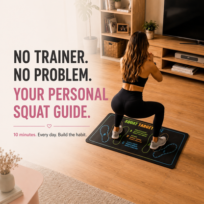 PelviMat™ | Precision Squat & Glute Target Mat