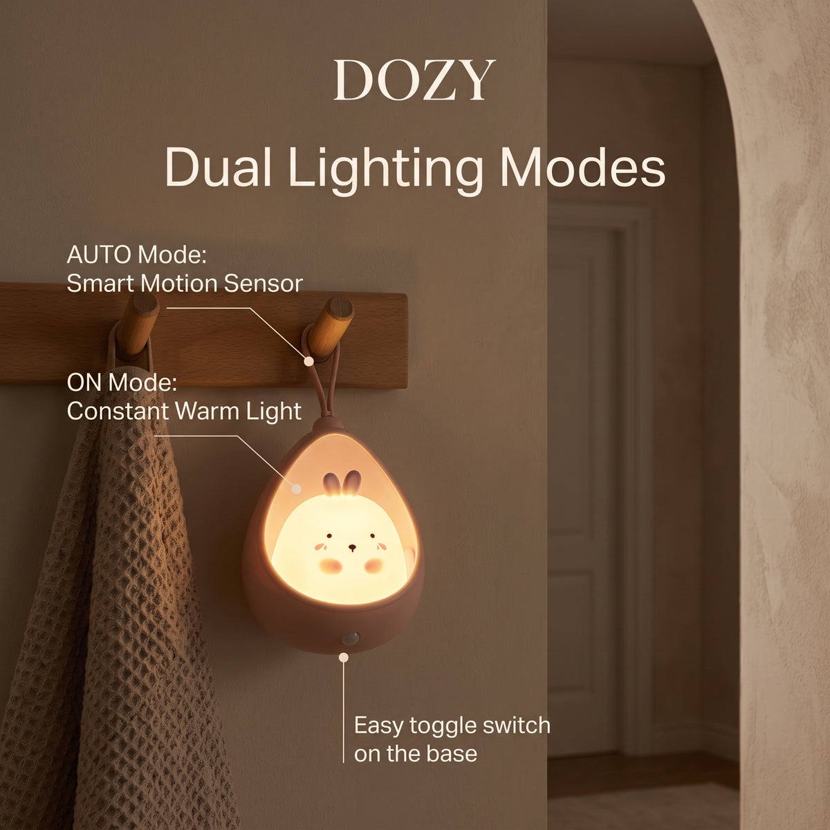 Dozy™ — Your Little Light After Dark.