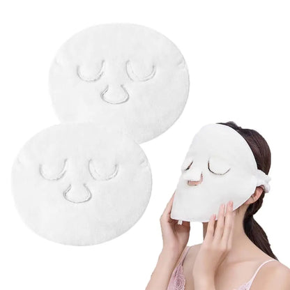 Warm Steam Facial Towel – Hot & Cold Compress for Open Pores, Better Absorption, Deep Clean & Relaxing Skin Ritual