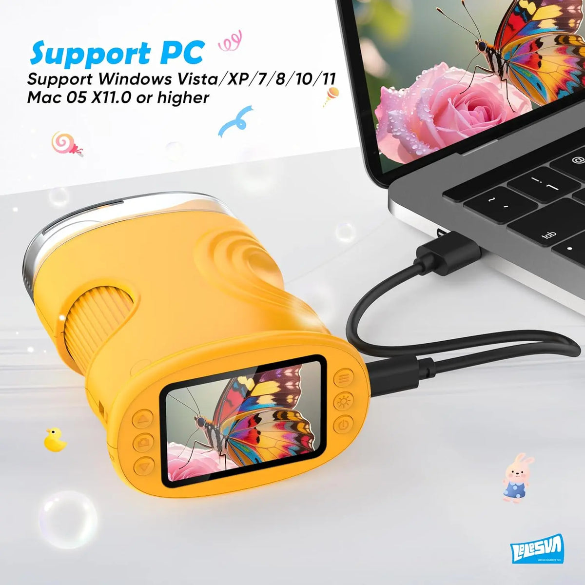 ZoomieScope™  1000X Kids Digital Microscope