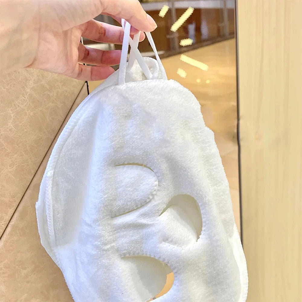Warm Steam Facial Towel – Hot & Cold Compress for Open Pores, Better Absorption, Deep Clean & Relaxing Skin Ritual