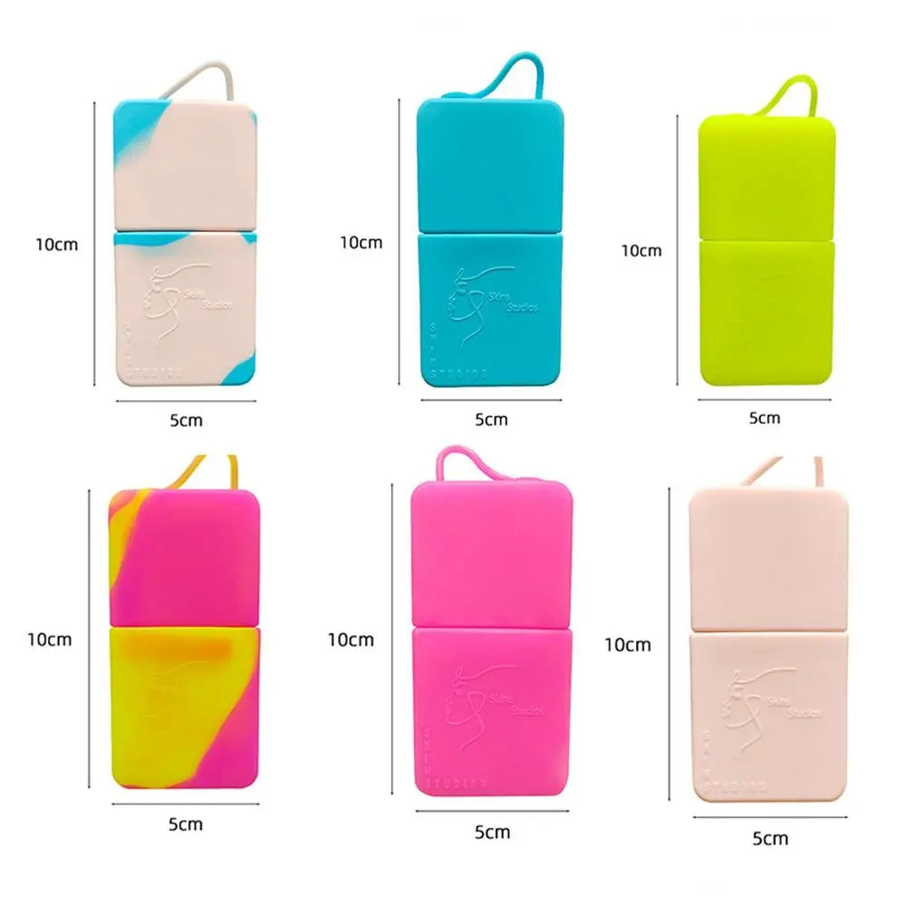 Silicone Ice Face Cube – Cooling Gua Sha Roller for Fresh Morning Skin