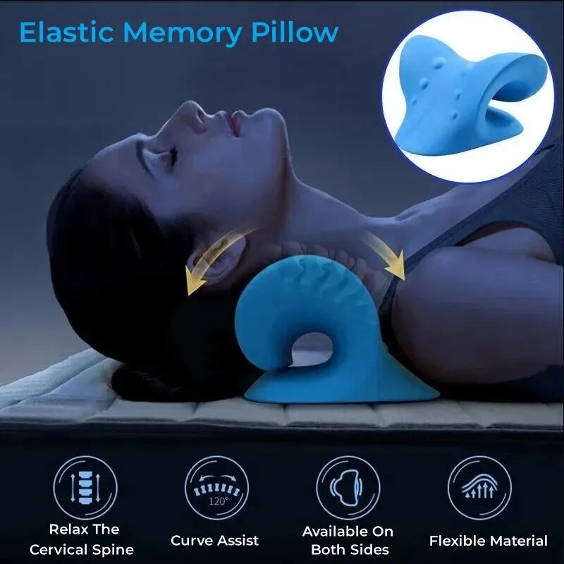 Neck and Shoulder Pillow Stretcher