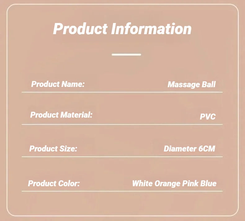 Myofascial Massage Ball