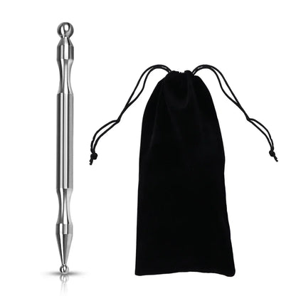 Stainless Steel Gua Sha Tool – Pro-Grade Face & Body Sculpting Scraper for Jawline, Neck & Back Muscle Relief