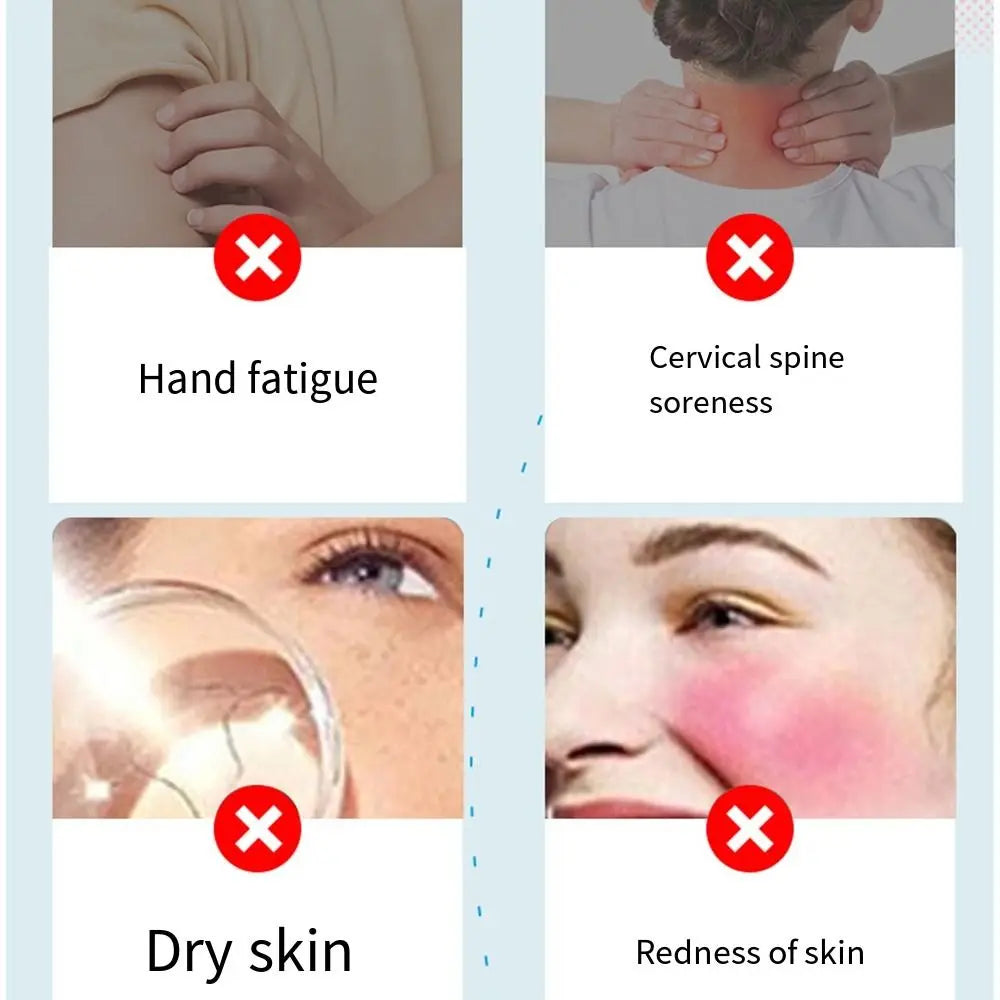 Silicone Ice Face Cube – Cooling Gua Sha Roller for Fresh Morning Skin