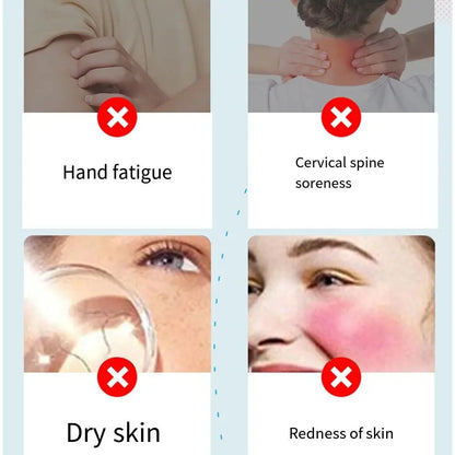 Silicone Ice Face Cube – Cooling Gua Sha Roller for Fresh Morning Skin