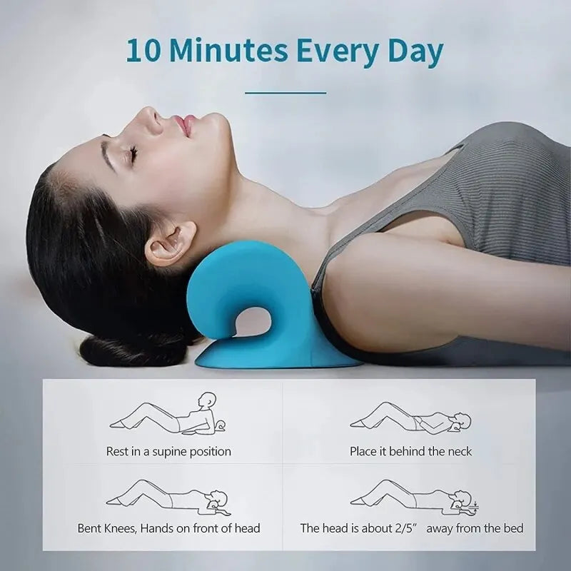 Neck and Shoulder Pillow Stretcher