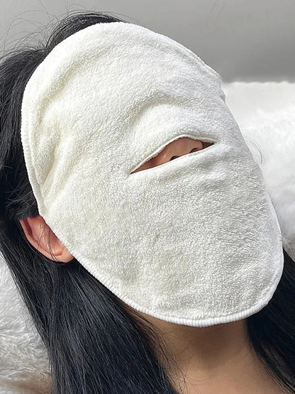 Warm Steam Facial Towel – Hot & Cold Compress for Open Pores, Better Absorption, Deep Clean & Relaxing Skin Ritual