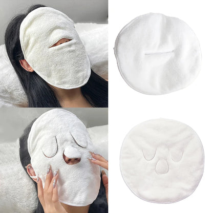 Warm Steam Facial Towel – Hot & Cold Compress for Open Pores, Better Absorption, Deep Clean & Relaxing Skin Ritual