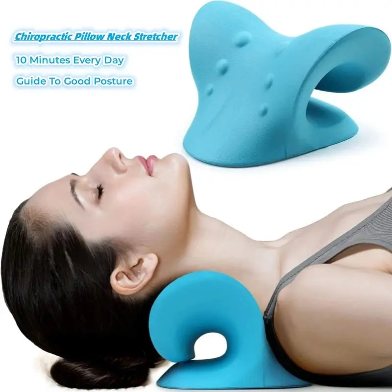 Neck and Shoulder Pillow Stretcher