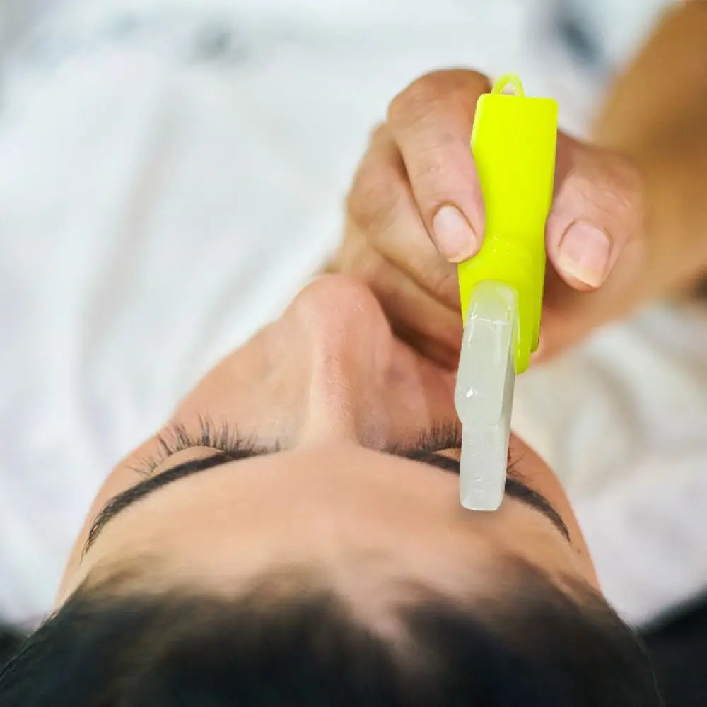 Silicone Ice Face Cube – Cooling Gua Sha Roller for Fresh Morning Skin